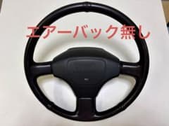 ランクル80純正本革ステアリング ハンドル 本体　エアーバック無 ランクル80純正本革ステアリング ハンドル 本体 エアーバック無 - メルカリ