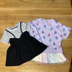 キッズ服　Tシャツ２枚セットのサムネイル