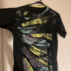MIZUNO テニスウェア Tシャツ ブラック XLのサムネイル