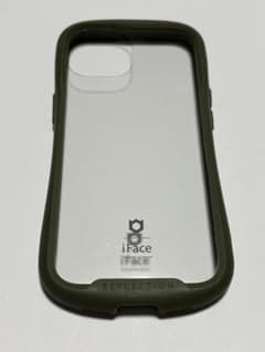 【値下げ】iPhone15用　iFace Reflection オリーブグリーンのサムネイル