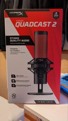 HyperX QuadCast 2 コンデンサーマイク 本体のサムネイル