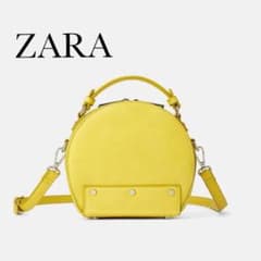 ZARA ショルダーバッグ　イエローのサムネイル