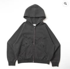 BlessU ダークグレー パーカー Sサイズ bless u pigment zip hoodie – YZ