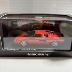 MINICHAMPS ランボルギーニ・カウンタック LP400 赤 - メルカリ