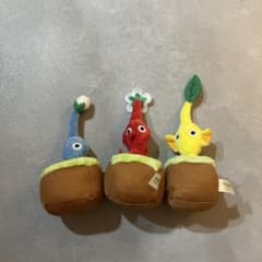 ピクミン ぬいぐるみ マスコット 3種セットのサムネイル