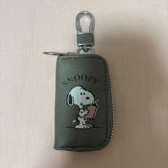 【新品未使用】PEANUTS スヌーピー キーケース グレーのサムネイル