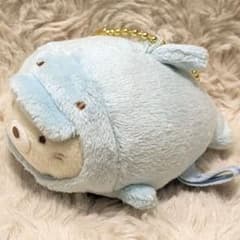 すみっコぐらし ぶらさげぬいぐるみ 水族館限定 イルカ ねこ ブルー