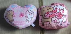 ✩.*˚愛しすぎて大好きすぎる  にゃんことくま  クッションセット✩.*˚のサムネイル