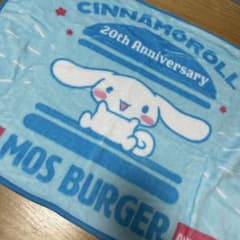 시나모롤 20주년 기념 담요 모스버거