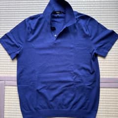 Theory ポロシャツ Mサイズ ブルーのサムネイル