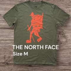 【THE NORTH FACE ノースフェイス】Tシャツ カーキ Mサイズのサムネイル