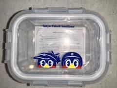 東京ヤクルトスワローズ 耐熱ガラスキャニスター　お弁当箱　限定品のサムネイル