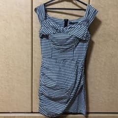 【ZARA Basic】チェックワンピースのサムネイル