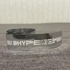 米津玄師　HYPE 銀テープ　ノーカット1本　約200cm フルサイズ】 米津玄師 HYPE銀テープ - メルカリ