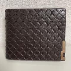 ダークブラウン 二つ折り財布のサムネイル
