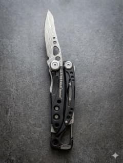 極稀少】LEATHERMAN スケルツール ダマスカス 限定モデル 箱なし 