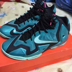 marin様専用 NIKE lebron XI "south beach"のサムネイル