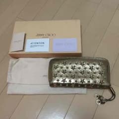 美香様専用☆JIMMY CHOO 長財布 ゴールドのサムネイル