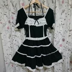 【 最終値下げ】ワンピース ブラック【 メイド服？】のサムネイル