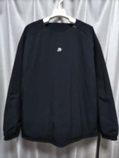 美品　ユナイテッドアローズゴルフ　プルオーバー　中綿ジャケット　黒 美品 ユナイテッドアローズゴルフ プルオーバー 中綿ジャケット 黒