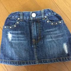 デニムスカート120センチのサムネイル