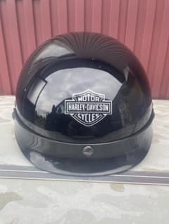 中古】ハーレーダビッドソン ハーフヘルメット ブラック M - メルカリ