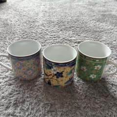 未使用　自宅保管　有田焼　コーヒーカップ3個セットのサムネイル