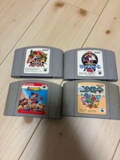 まとめ売り！N64ソフト4本セット スマブラ マリオカート - メルカリ