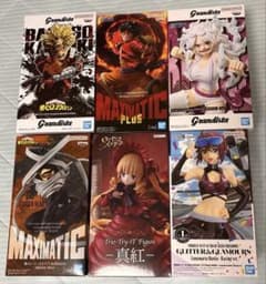 新品未開封』アニメフィギュア 6個セット まとめ売り - メルカリ