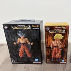 一番くじドラゴンボール 超サイヤ人孫悟空2、孫悟空、身勝手の極意3点 