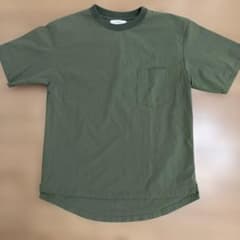 INHERIT ポケットTシャツ カーキのサムネイル