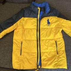 POLO RALPH LAUREN キッズ 中綿ジャケット 160 イエローのサムネイル