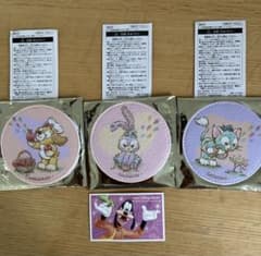 東京ディズニーシー ダッフィー＆フレンズ コースター 3枚　使用済みチケットのサムネイル