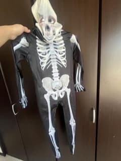 120スケルトン コスプレ衣装 全身タイツ ハロウィンのサムネイル