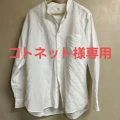 UNIQLO ユニクロ　リネンスタンドカラーシャツのサムネイル