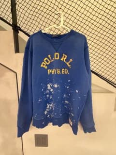 POLO RALPH LAUREN スウェット ペイント加工のサムネイル