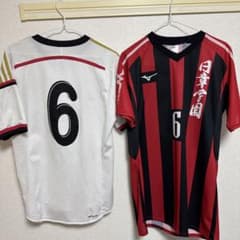 日章学園ユニフォーム ミズノサッカーシャツ Lサイズ 赤黒のみの販売になります 日章学園ユニフォーム ミズノサッカーシャツ Lサイズ 赤黒のみの販売に