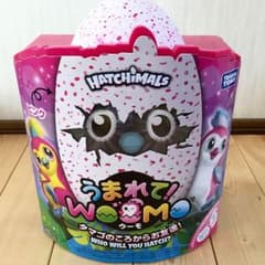 ウーモ ピンク ！新品です！たまご を割って ぬいぐるみ が出てきます^o^のサムネイル