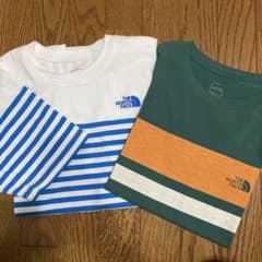 THE NORTH FACE ボーダーTシャツ M2枚組のサムネイル