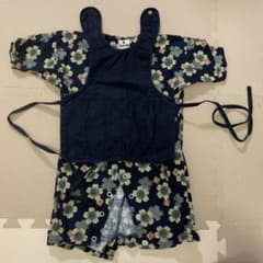 ゆい様専用　お祭りロンパース　すみたや　0号のサムネイル