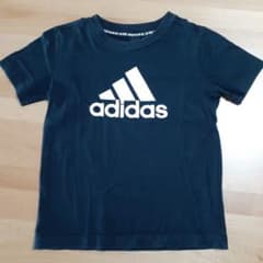 アディダス 黒 130cm 半袖 Tシャツのサムネイル