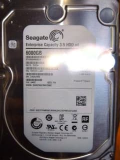 Seagate 3.5 HDD v4　6000GB SN Z4D0LH69 Seagate 3.5 HDD v4 6000GB SN Z4D0LH69 - メルカリ