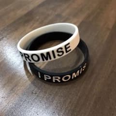 I promise band ゴムブレスレットのサムネイル