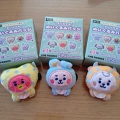 LINE FRIENDS BT21 ファミマ　ぬいぐるみのサムネイル