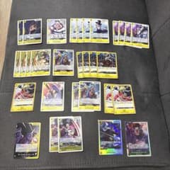 ワンピースカード 黒ひげ海賊団 デッキパーツセット - メルカリ