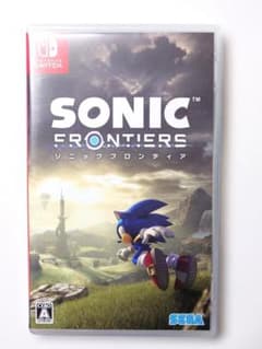 SONIC FRONTIERS ソニック フロンティア 冊子付 switch版のサムネイル
