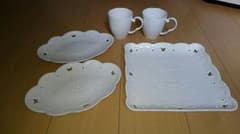 専用ハナエモリ ちょうちょ 食器セットのサムネイル