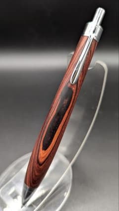 461ペン工房翌檜　極上　黄花梨　変わり杢　木軸シャーペン　ボールペン 461ペン工房翌檜 極上 黄花梨 変わり杢 木軸シャーペン