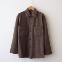 AURALEE ウールカシミアブラッシュドジャージービッグシャツのサムネイル