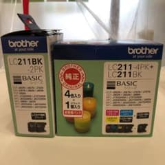 ブラザー インクカートリッジ LC211-4PK+LC211BK 1パック 5…のサムネイル